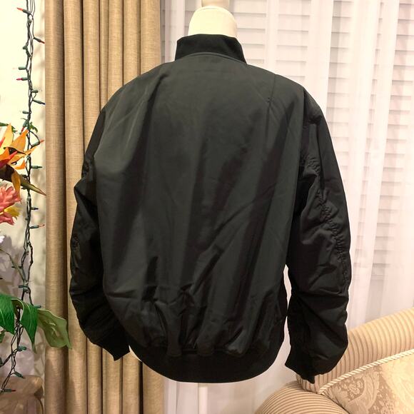 Uniqlo C Bomber Jacket in Black - Picture 4 of 9